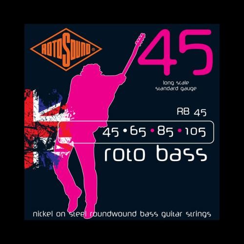 Rotosound Roto Bass RB 45-4 String Bass 45-105-Cryo Rotosound Roto Bass RB 45-4 String Bass 45-105-Cryo